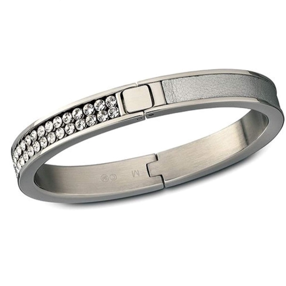 Genuine Swarovski Intervalle thin bangle